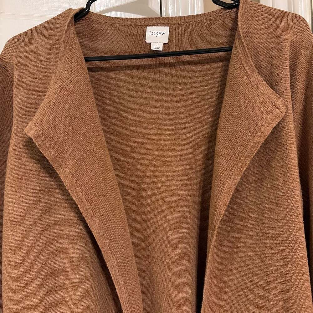 J.Crew Vanessa Sweater-Jacket in Brown - Picture 8 of 8